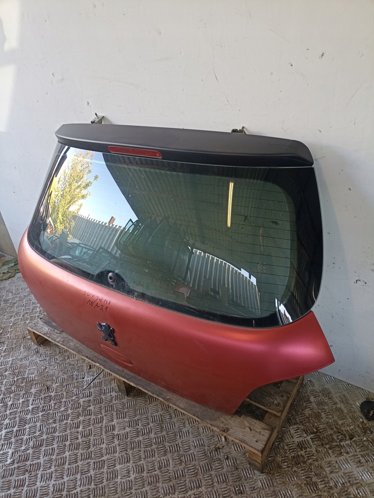 фото №5, Peugeot 307 крышка багажника багажника