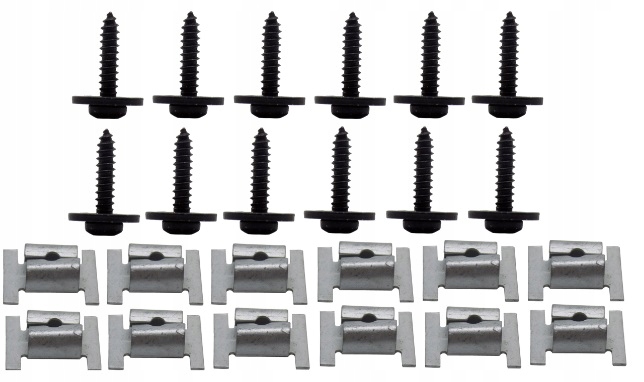 фото №1, Opel zafira a b набор клипсы защита двигателя nowe