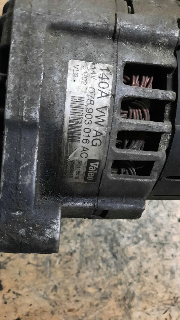 фото №5, Генератор audi a6 2.5d 01r