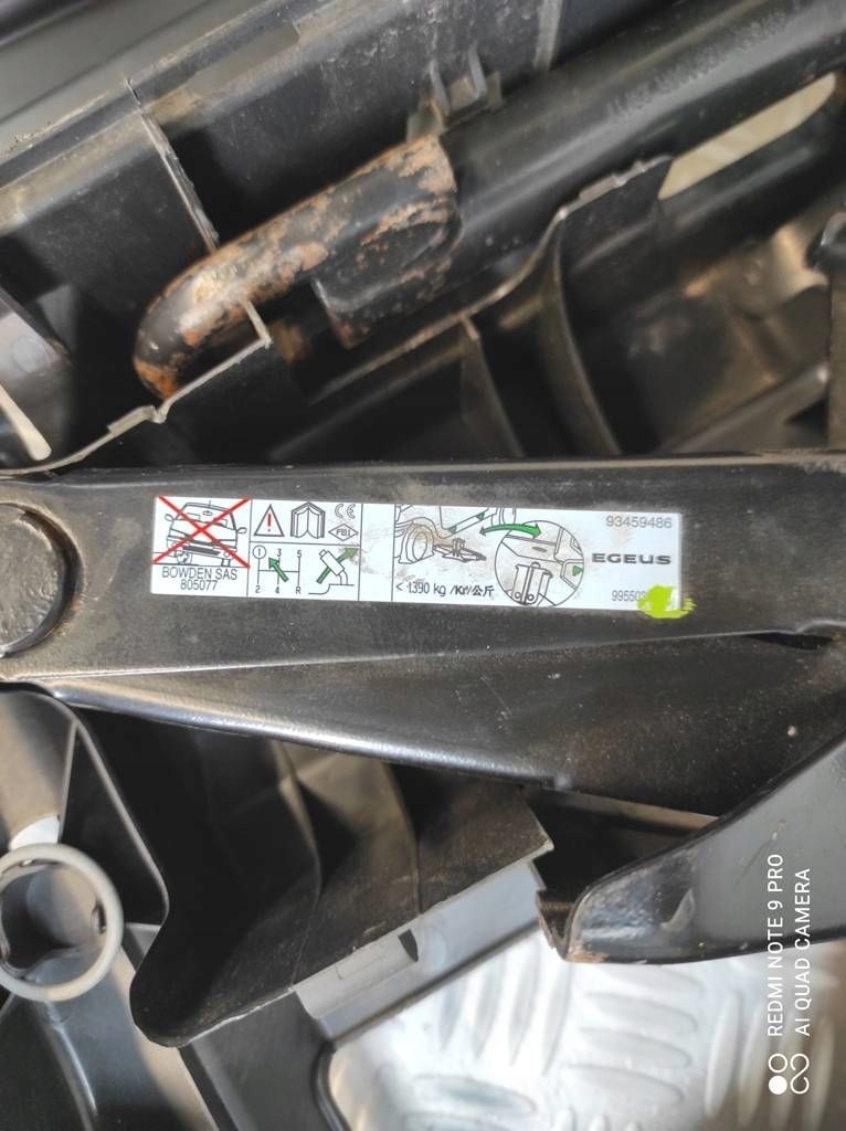 фото №7, Renault trafic iii iv opel vivaro b fiat talento домкрат 93459486 вушко