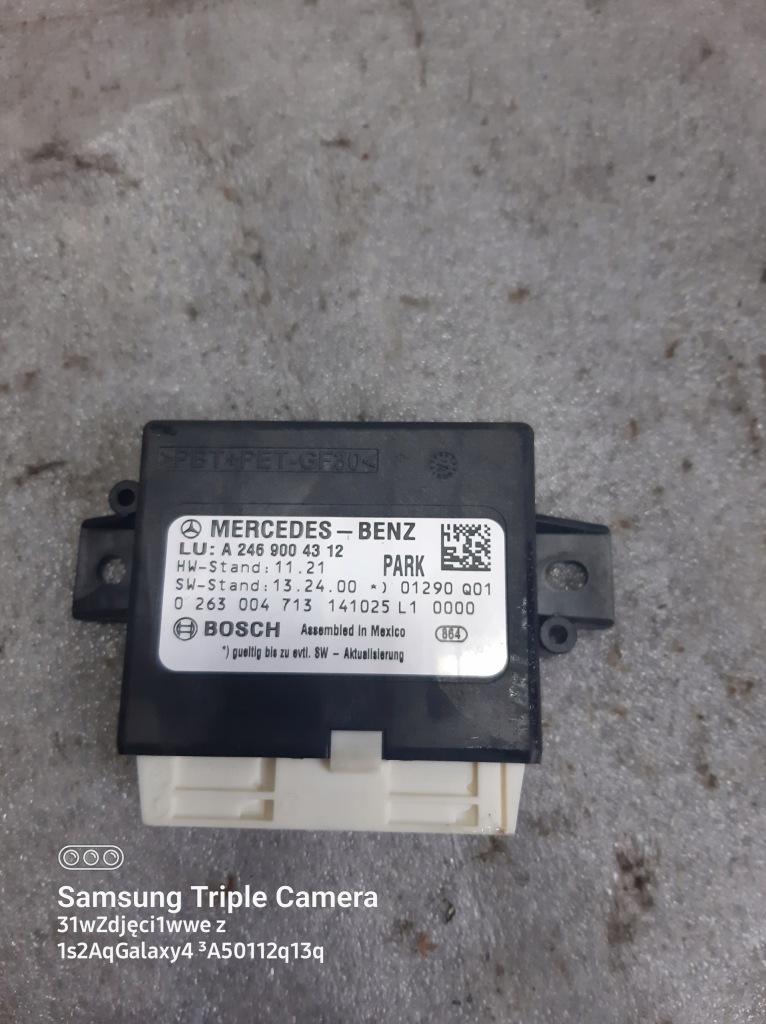 фото №1, Mercedes w176 модуль блок управления pdc кронштейн