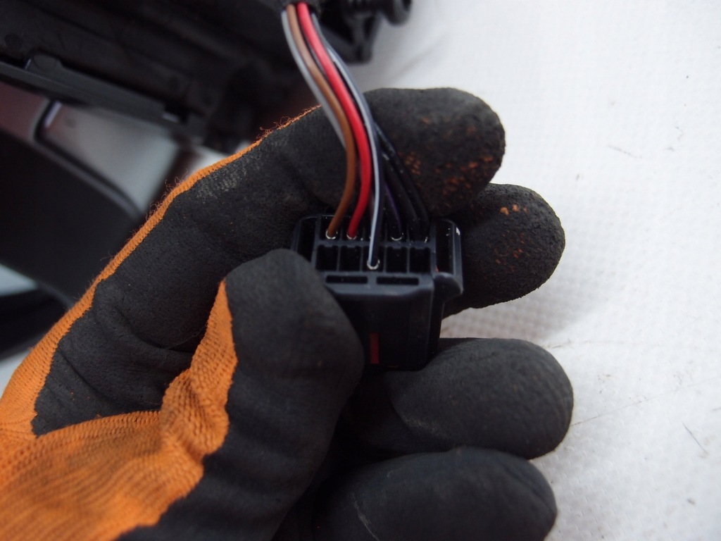 фото №12, Зеркало левый перед 6 pinów citroen ds7