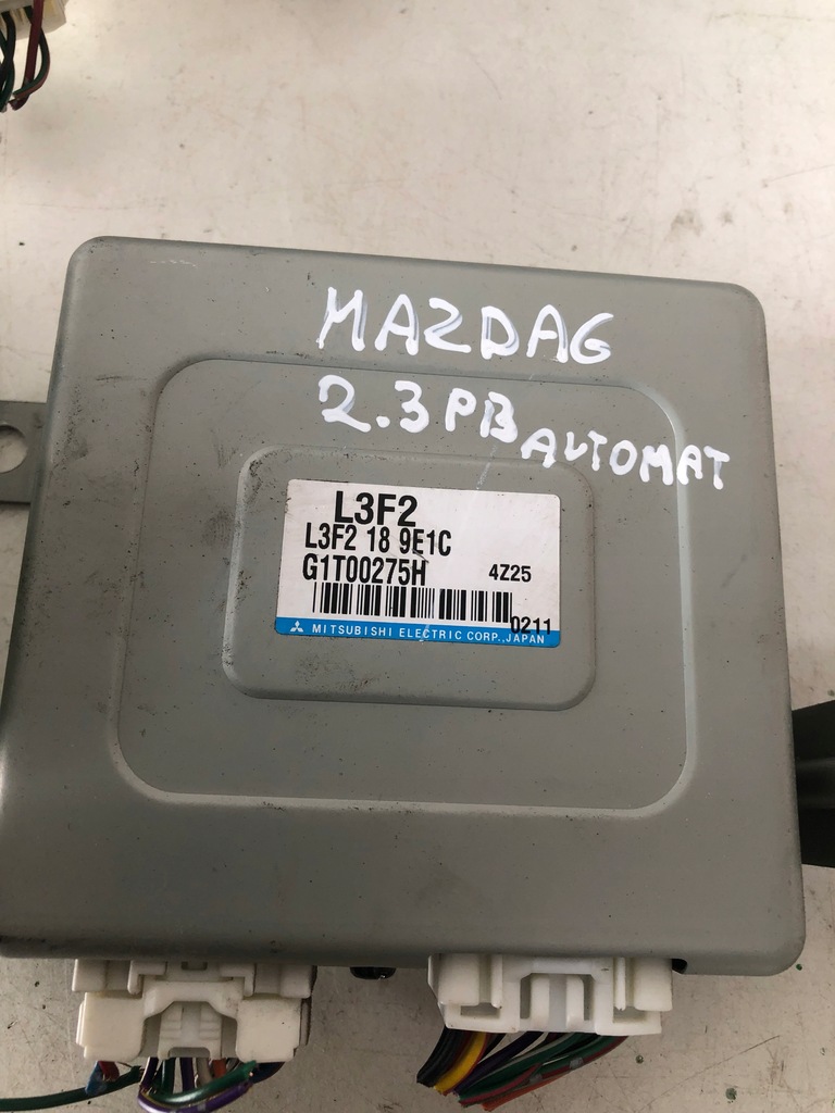 фото №4, Блок керування набір стартовий mazda 6 2.3 автоматична коробка передач 5m81-12a650-hf