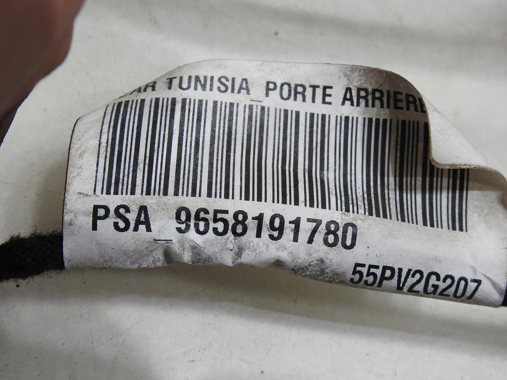 фото №8, Джгут електропроводка двері задня peugeot 407 sw