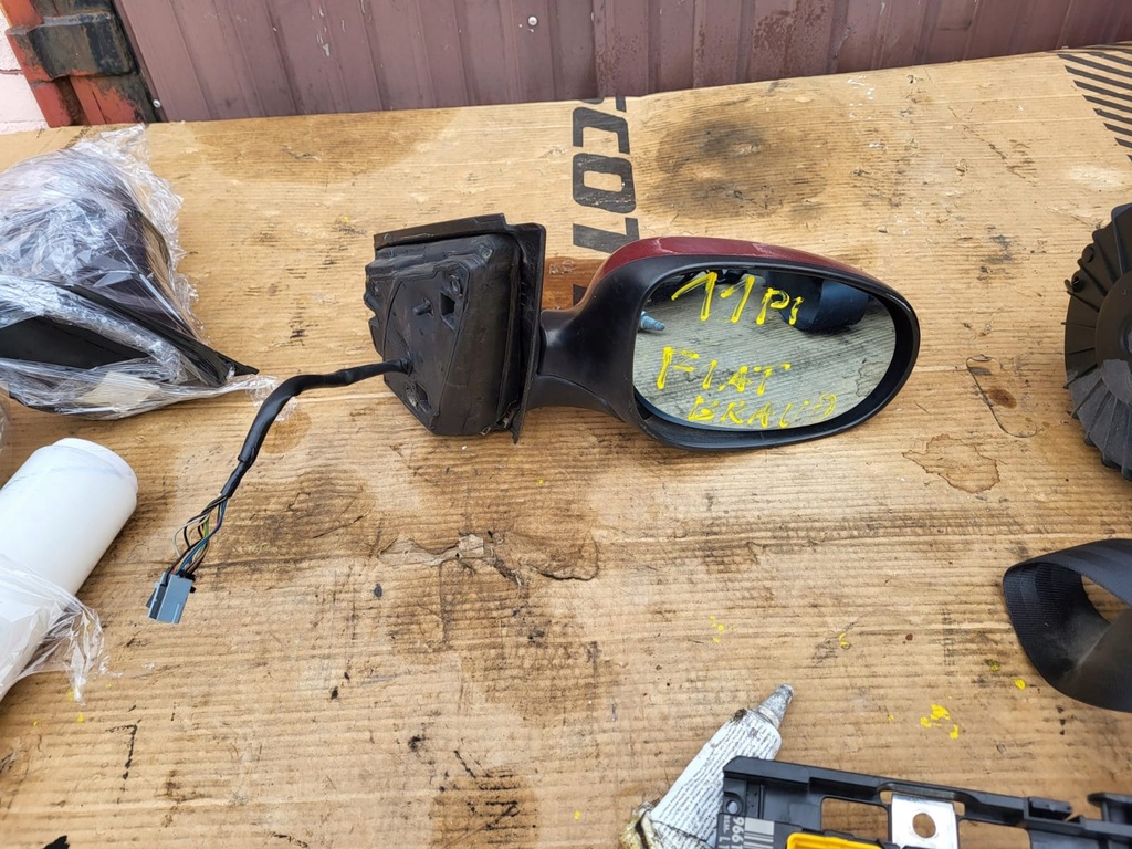 фото №1, Fiat bravo ii зеркало правое 11 pin