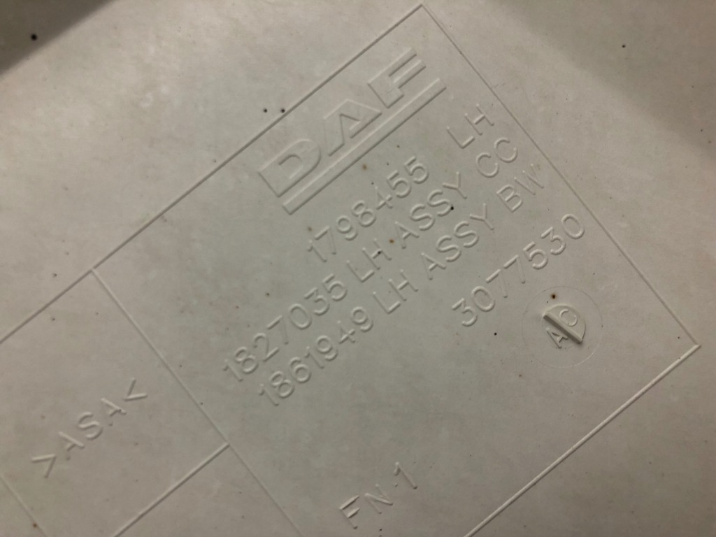 фото №15, Daf 106 xf панель фары уголок защита лампы l p 1827036 1827035 1798455 1798456