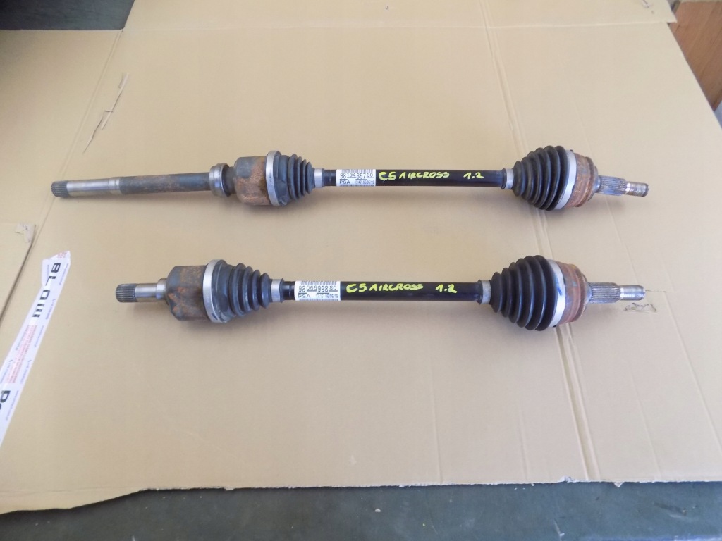 фото №1, Приводной вал правая перед передняя citroen c5 aircross 1.2 9819435780 0ryginał