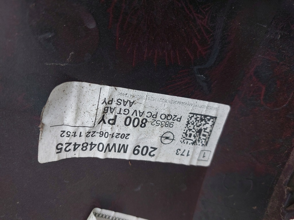 фото №8, Opel mokka b бампер перед 9835277680 оригинал