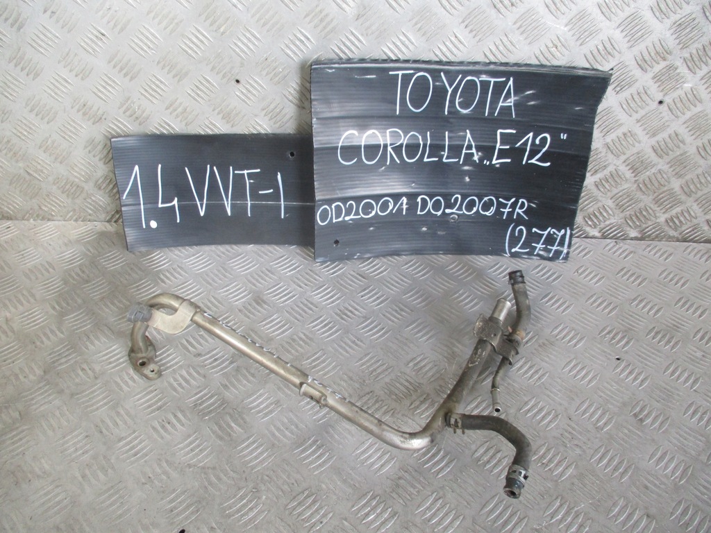 фото №1, Магистраль wody труба toyota corolla e12 1.4 b vvti 01-07r
