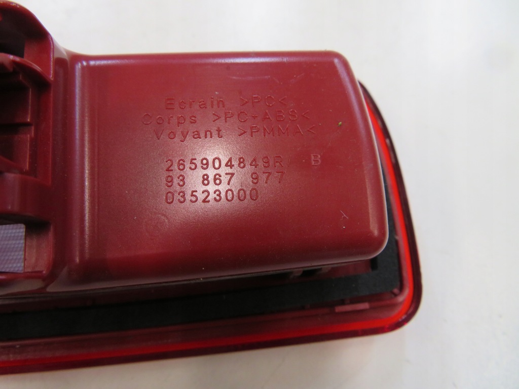 фото №5, Opel vivaro ii trafic iii свет стоп-сигнал 265904849r