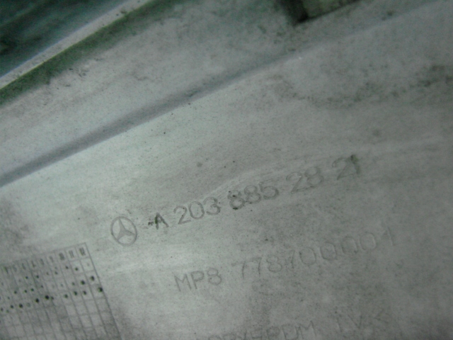 фото №6, Молдинг бампера w203 a2038852821