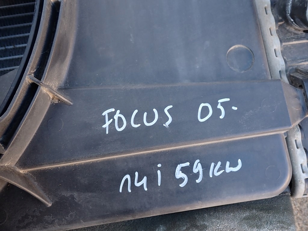 фото №8, Комплект радіатор вентилятор focus mk2 1.4i 05r