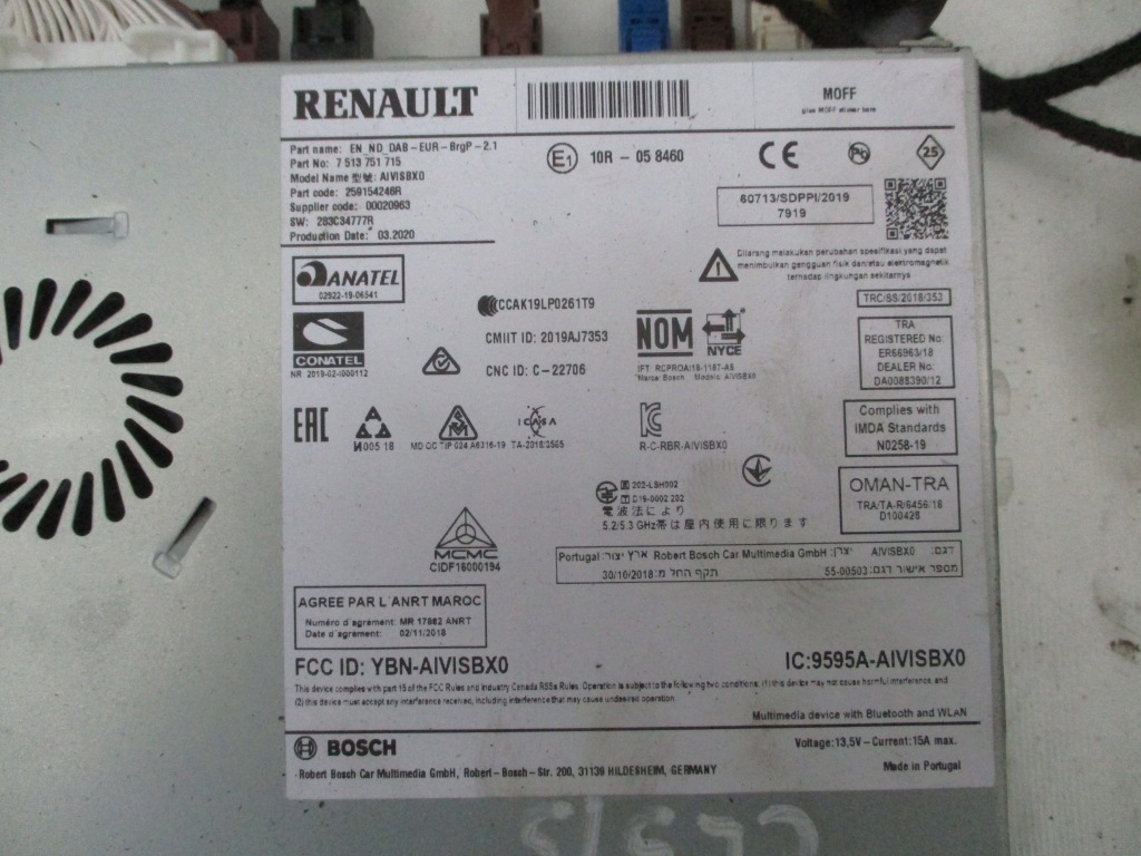 фото №8, Renault clio v радио навигация планшет gps комплект 19-24 rok