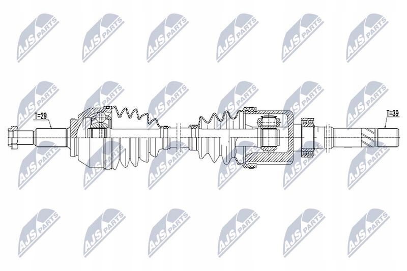 фото №8, Npw-pl-059 nty привідний вал привідна opel vivaro b 1.6cdti 15-, renault trafic iii