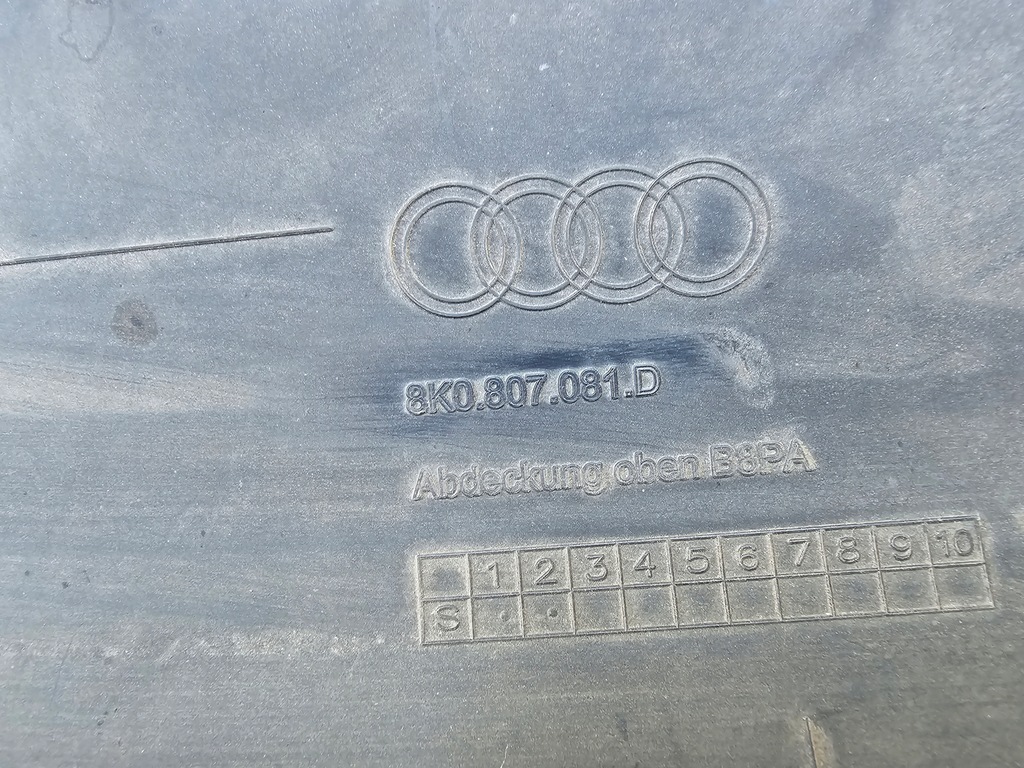 фото №9, Захист поперечина перед audi a4 b8 8k