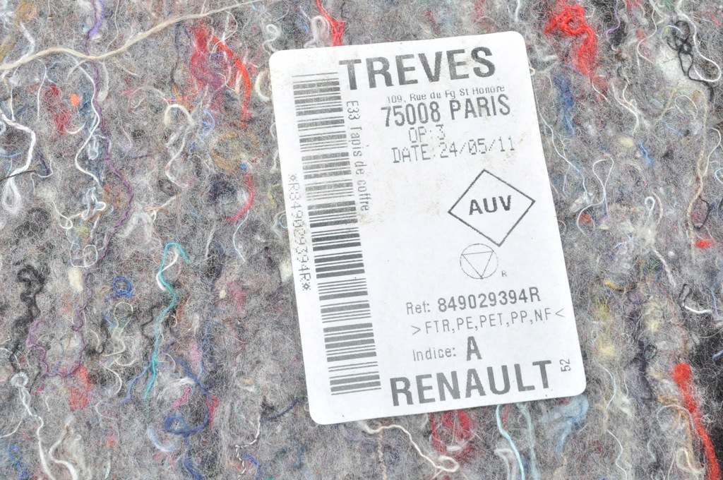 фото №7, Renault wind пол обшивка багажника 849029394r