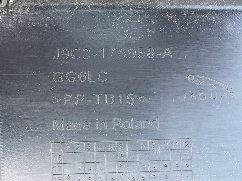 фото №12, Jaguar e-pace спойлер бампера задня pdc j9c3-17a958-a