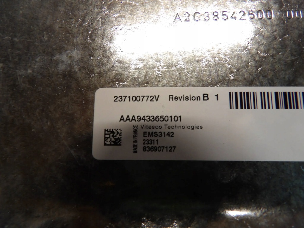 фото №4, Набір стартовий renault clio v 5 1 ключ 237100772v