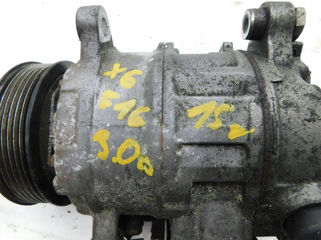 фото №9, Bmw x6 f16 m50d 3.0 15r компрессор кондиционера