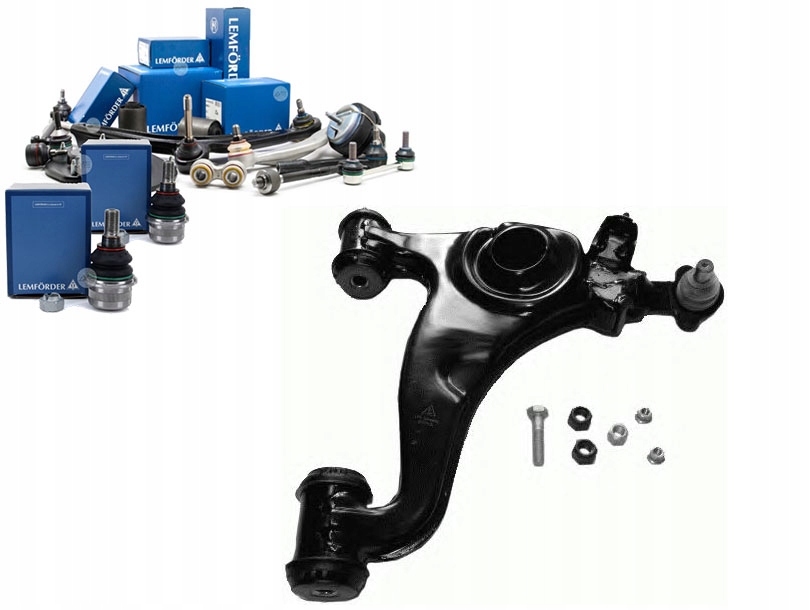 фото №1, Важіль mercedes перед w124 pr нижній lemforder