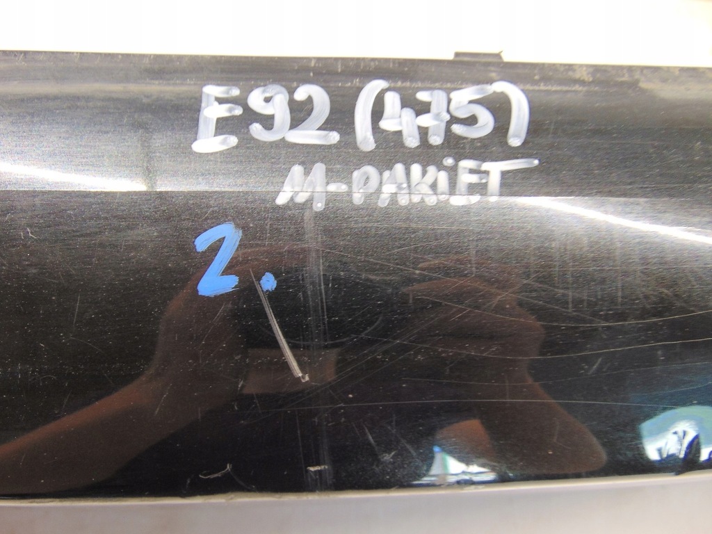 фото №9, Бампер задняя задний bmw 3 e92 e93 mpakiet m-pakiet black sapphire 475