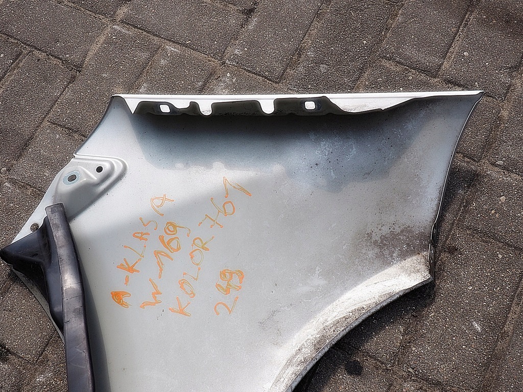 фото №7, Mercedes a-klasa w169 крыло левый лак 761