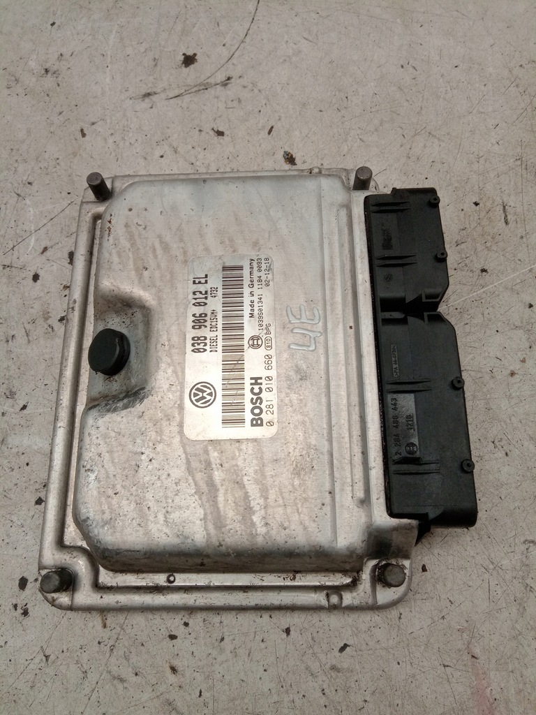 фото №6, Vw polo 9n 1.9 sdi блок управления двигателя 038906012el