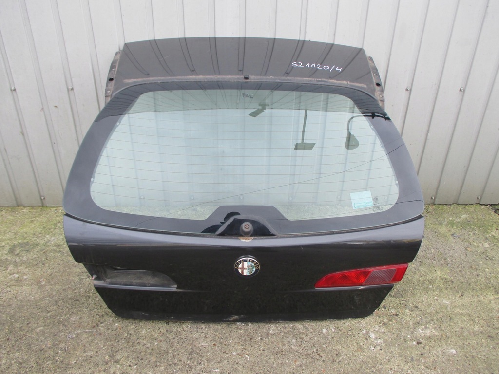 фото №6, Alfa romeo 156 lift 03-06 крышка багажника с стекло