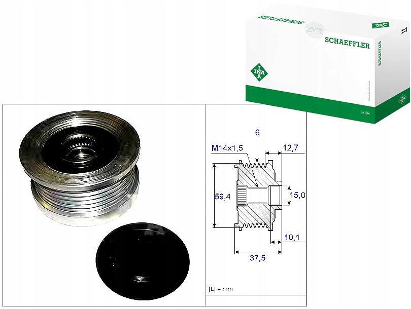 Купить Генератор - сцепление односторонний schaeffler ina 535 0110 10