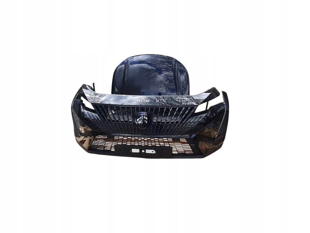 фото №12, Peugeot 408 ii p54 ktv бампер перед капот крыло лампа правый левый перед