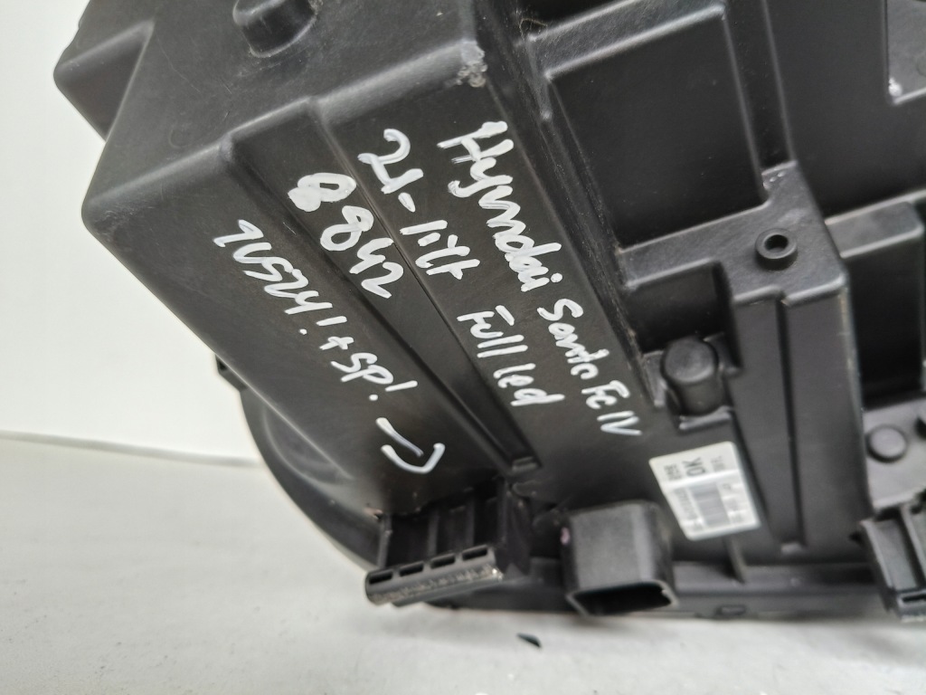 фото №15, Лампа ліва фара hyundai santa fe iv 21- lift full led