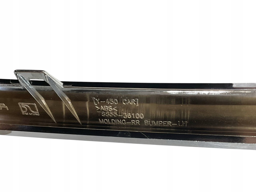 Хром, накладка бампера задній ssangyong rexton ii права, ліва, середня 305 Оригінал