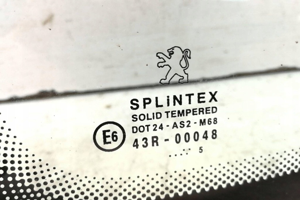 фото №8, Стекло левая задняя peugeot 1007 km_ 43r00048 1.4l бензиновый 54kw 2006