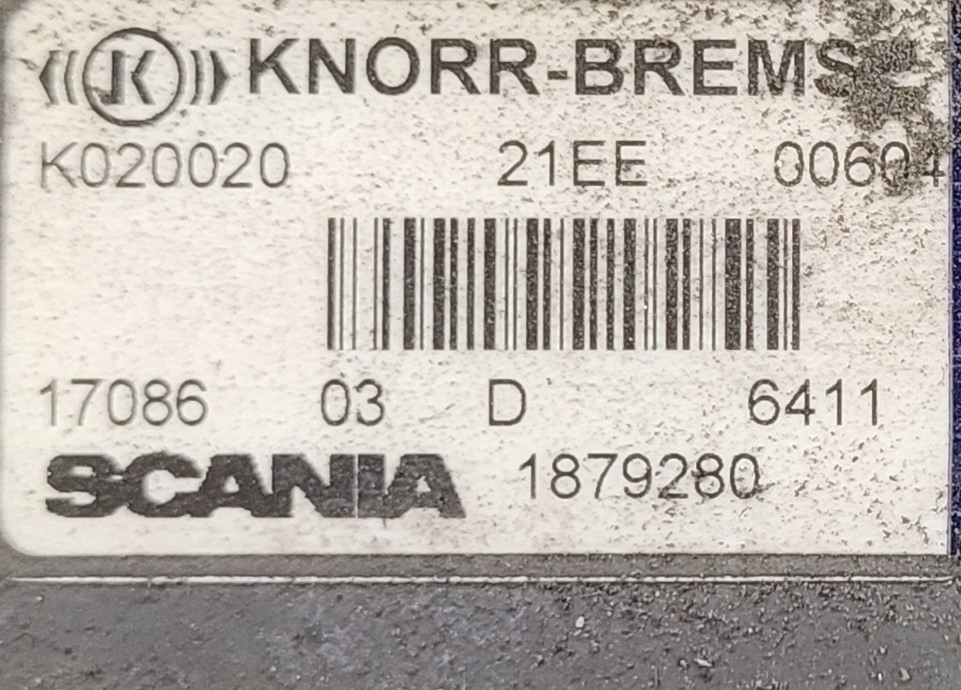 Модуль клапан ebs scania r s knorr-bremse 1879280 Доставка