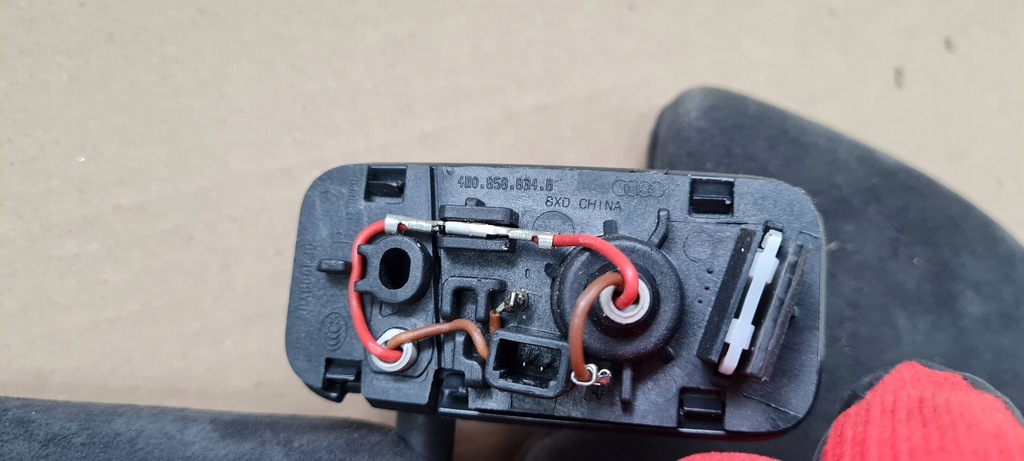 фото №10, Sq7 4m q7 защита солнцезащитная козырёк правый перед alcantara 4m0858834b