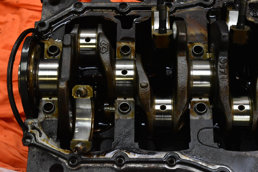 фото №8, Блок dół двигателя wał k7mf710 dacia sandero 1 i 1.6 mpi 87 km 08-12