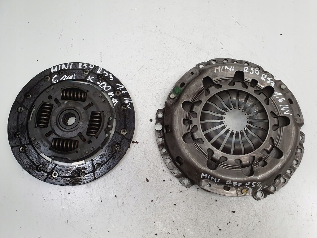 фото №1, Mini one r50 r53 1.6 16v диск притиск зчеплення w10b16a