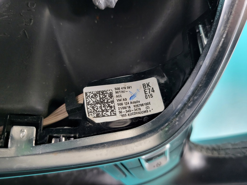 фото №12, Vw arteon 18r воздуховод подогрев ассистент лепестки переключения мультифункция