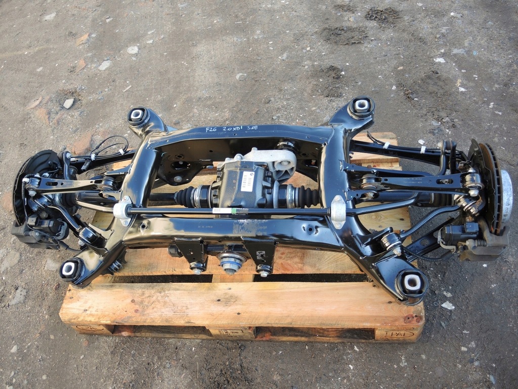 фото №1, Задняя oś балка подвеска bmw x4 f26 2.0d x-drive