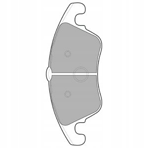 Гальмівні колодки гальмівні delphi lp2099 Ціна