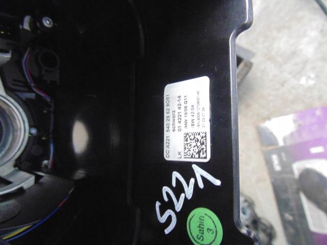 фото №9, Переключатель комбинированный лента подушка безопасности mercedes w221