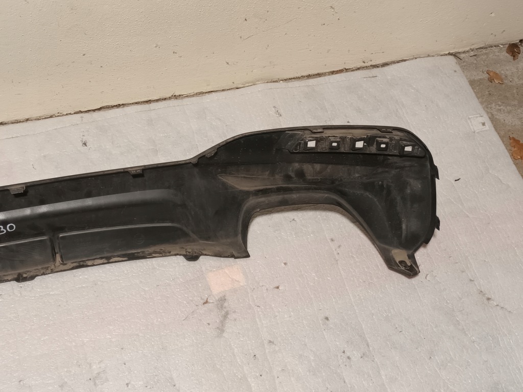 фото №8, Диффузор задняя bmw 5 g30 lift m-pakiet спойлер накладка-спойлер