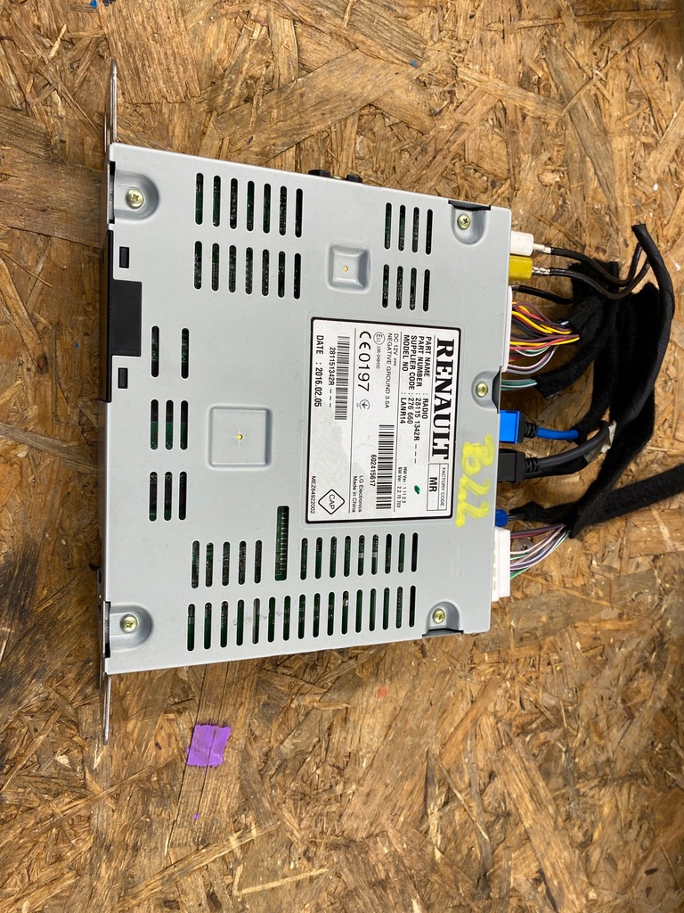 фото №1, Renault радио модуль навигации 281151342r