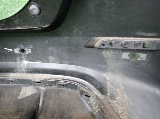 фото №14, Nissan leaf ii 17- бампер задній задня