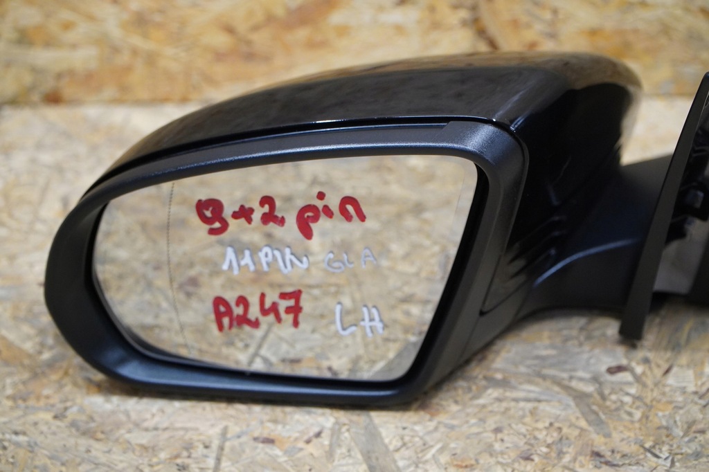 фото №11, Зеркало левая 11 pin правое 14 pin mercedes gla ii h247 191 оригинал идеальное состояние eu