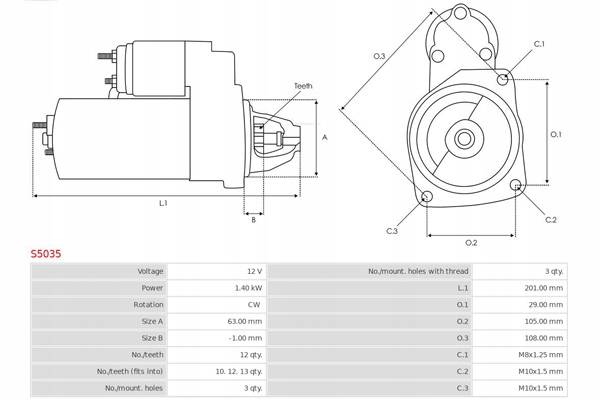 фото №10, Стартер 12v nissan kubistar renault clio kangoo megane twingo 1.5