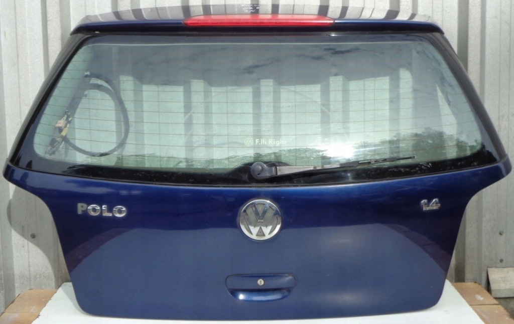фото №1, Vw polo iv 9n 02 r крышка багажника задняя багажника kpl