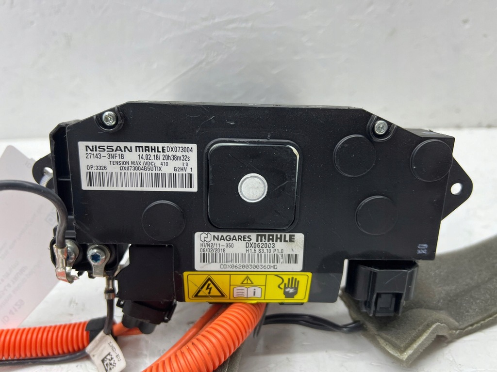 фото №6, Nissan leaf ii ze1 2018 нагреватель отопителя