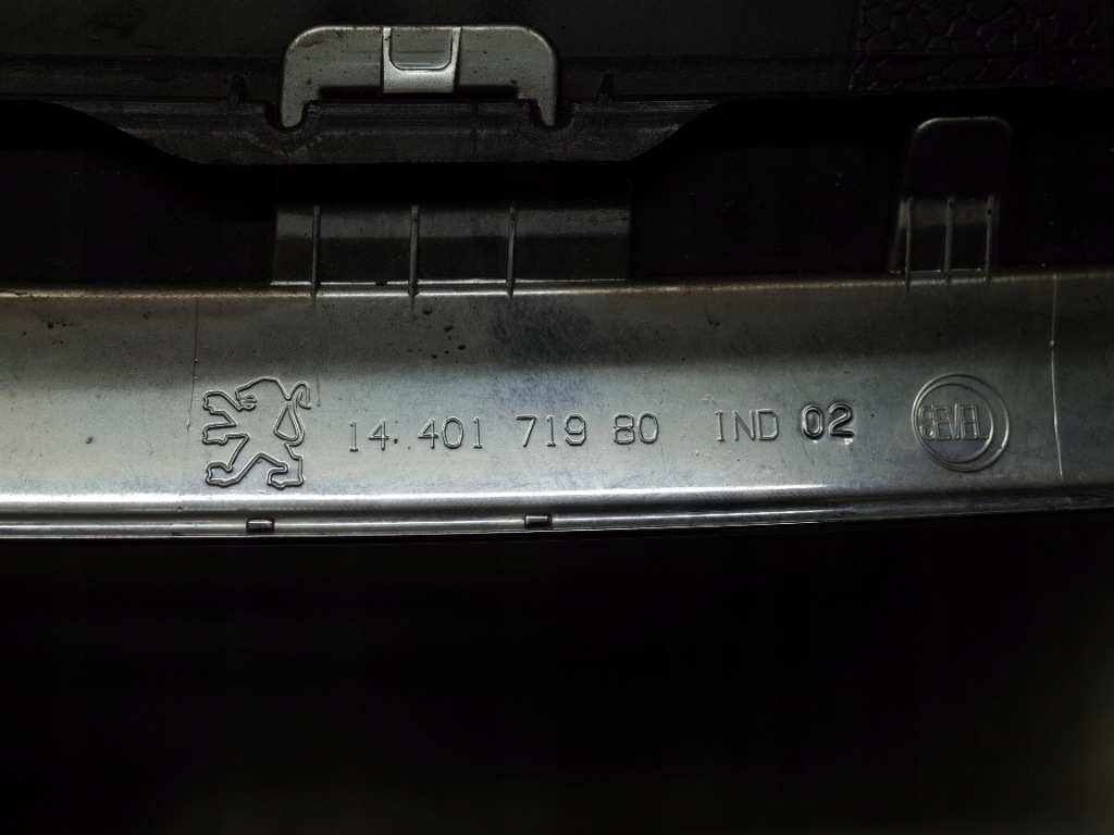 фото №11, Peugeot expert ii 12-16 lift решітка радіатора решітка радіатора решітка радіатора радіатора бампера решітка