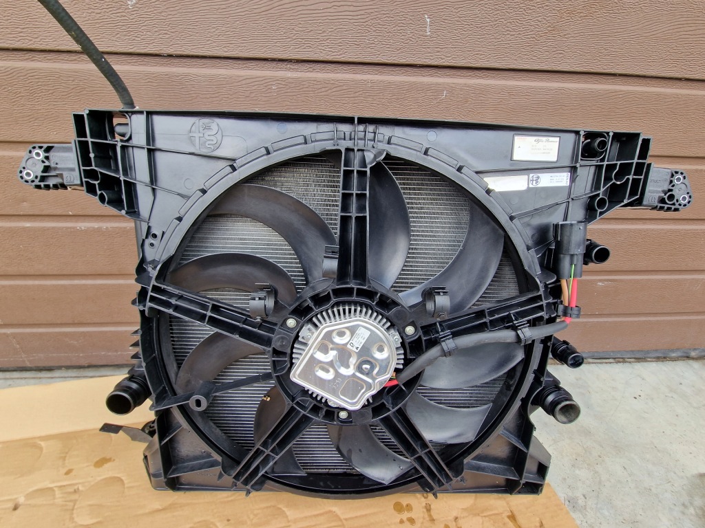 фото №4, Комплект радиатор alfa romeo stelvio 2.2d